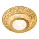 LUMINAIRE DE SURFACE CÓRDOBA IP44 COLLECTION VERRE OPAQUE EN OR BRILLANT