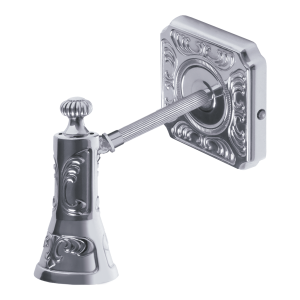 APPLIQUE ET PLAFONNIER EN LAITON SIENA MUR & PLAFOND EN CHROME BRILLANT